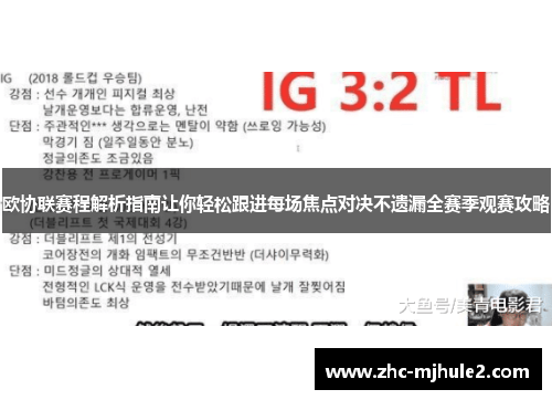 欧协联赛程解析指南让你轻松跟进每场焦点对决不遗漏全赛季观赛攻略 欧协联赛程解析指南让你轻松跟进每场焦点对决不遗漏全赛季观赛攻略
